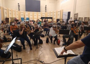 Ensayo orquesta TV pública