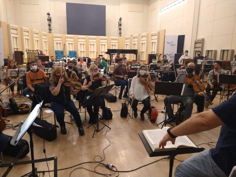 Ensayo orquesta TV pública
