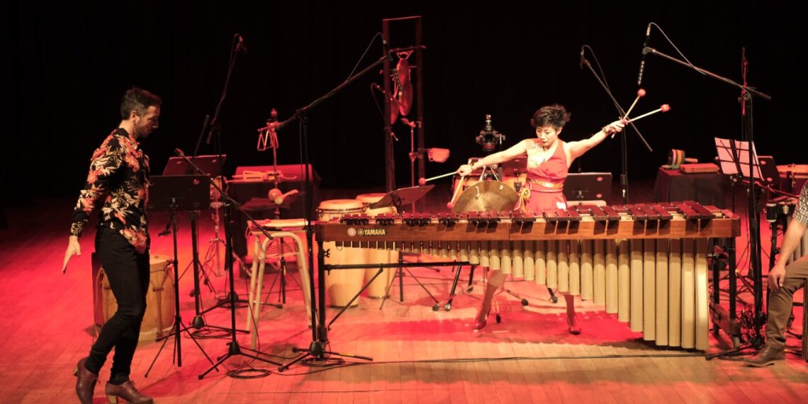 De Japón a Argentina sin escalas para hacer sonar su percusión