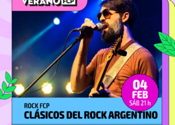 SÁBADO 4 – VERANO FCP | “Clásicos del Rock Argentino” | Gral. Roca