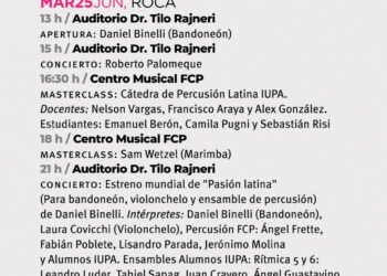 Gral. Roca | ” 22 Festival Internacional de Percusión día 1″ APERTURA