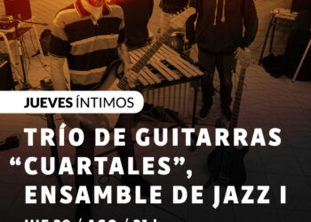 Gral. Roca | Jueves Íntimos: “Trío de guitarras Cuartales. Ensamble de Jazz”